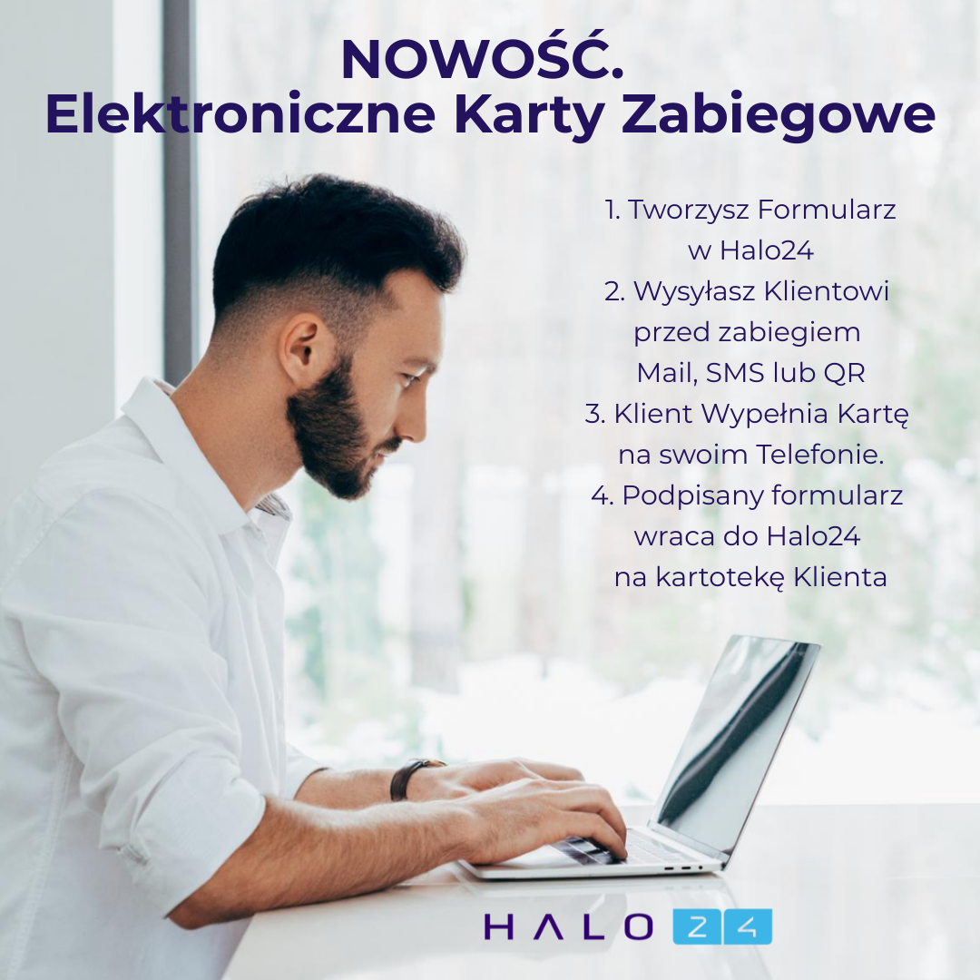 Elektroniczne Karty Zabiegowe Halo24