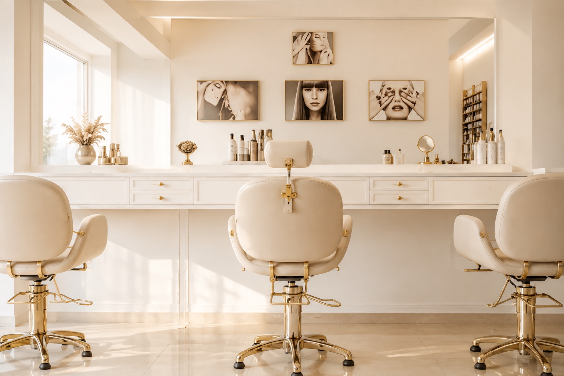 Wnętrze salonu beauty HALO24